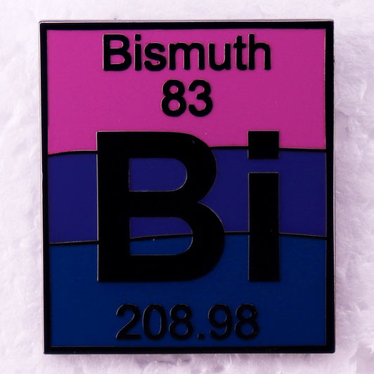 Bismuth Elemental Science Pins