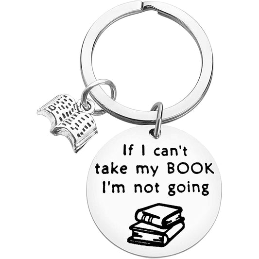 If Can’t Take My BOOK Keychain