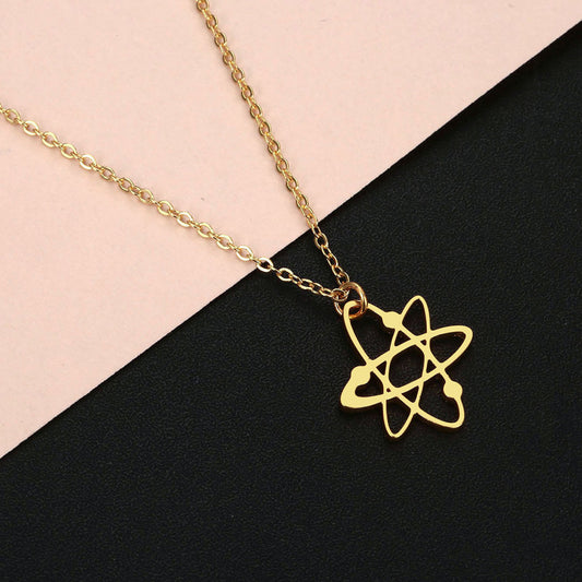 Science Stainless Steel Necklace