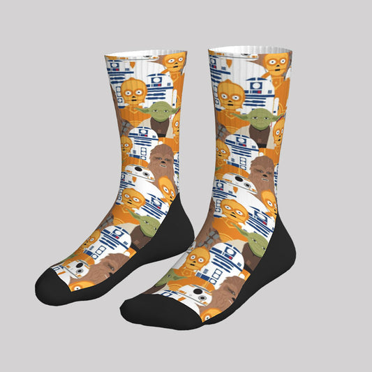 Chewbacca Robot Men's Socks