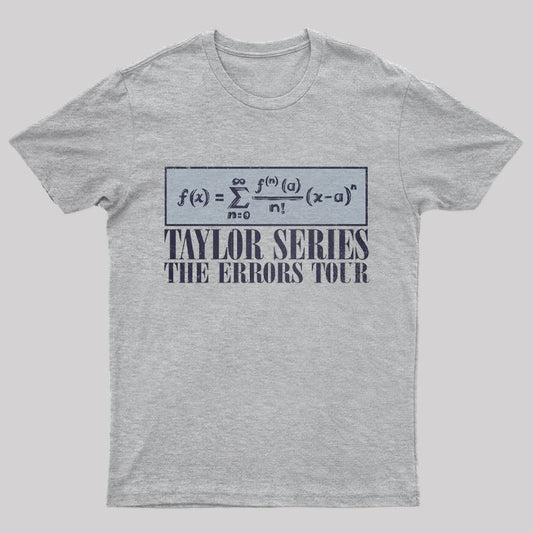 Taylor Series- The Errors Tour Nerd T-Shirt