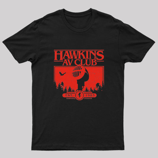 Hawkins AV Club Geek T-Shirt