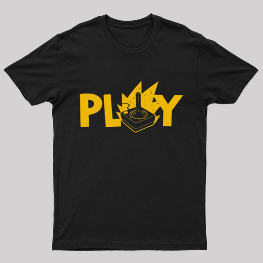 Flaming JoyStick Geek T-Shirt