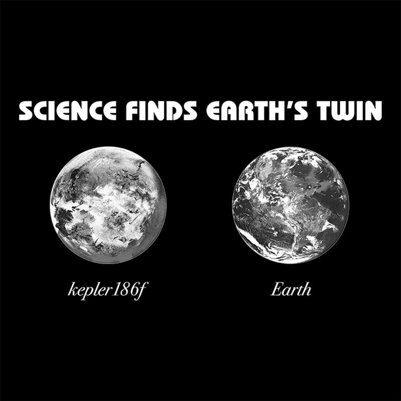 Science Finds Earth's Twin Geek T-Shirt