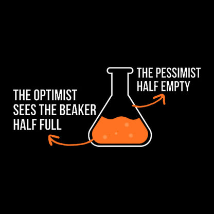 The Optimist And Pessimist Nerd T-Shirt