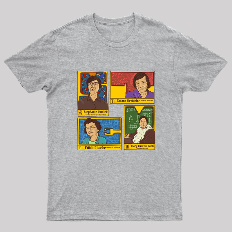 Inspiring Women Geek T-Shirt