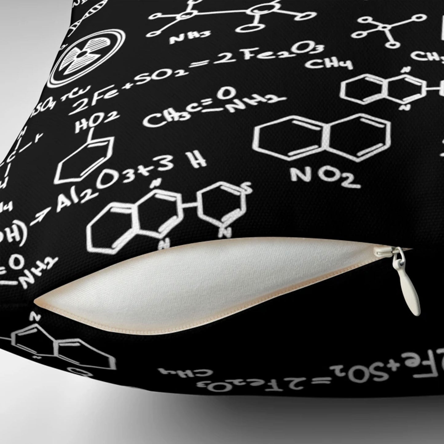 Science Chemistry Pattern Geek Pillowcase