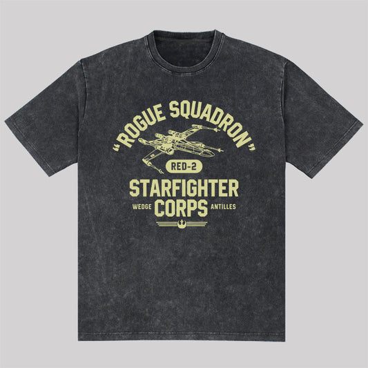 Rogue Squadron Wedge Antilles Washed T-Shirt