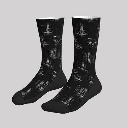 Aerospace Science Men's Socks