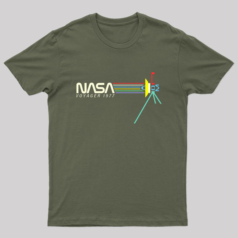 Retro NASA Voyager Spacecraft T-Shirt