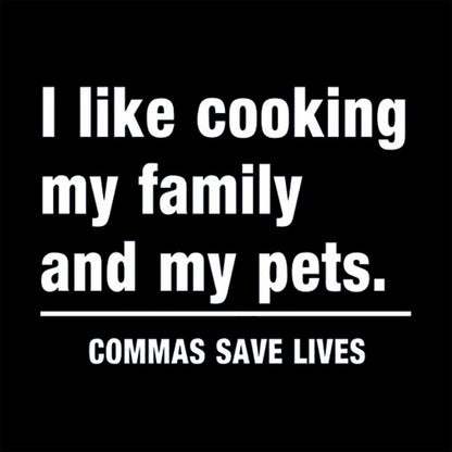 Commas Save Lives Nerd T-Shirt