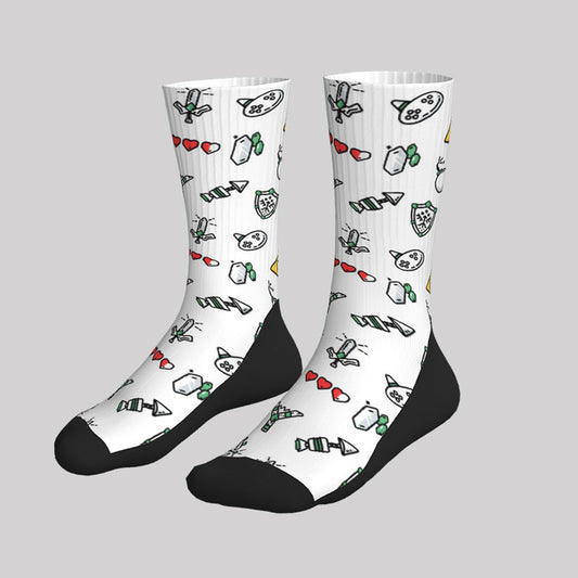 The Zelda Pixel Style Men's Socks