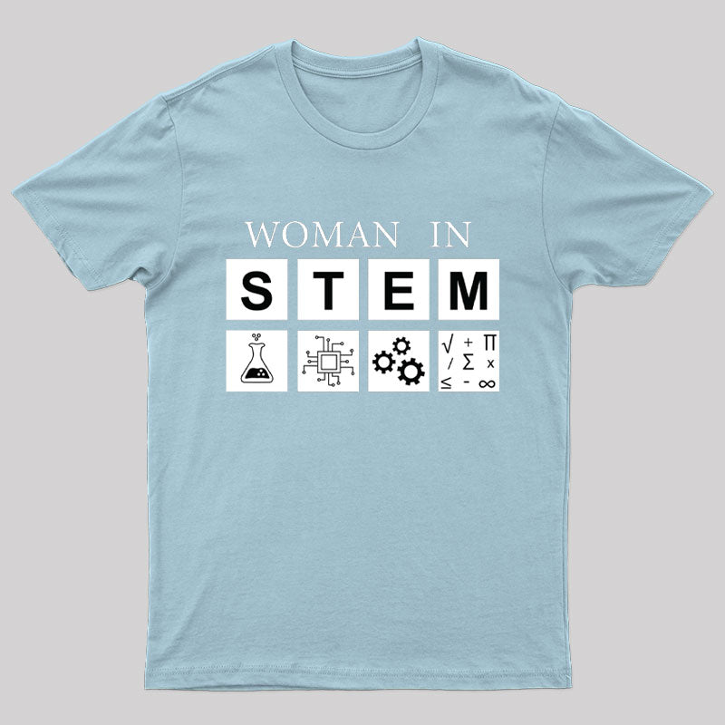 Woman in Stem Geek T-Shirt