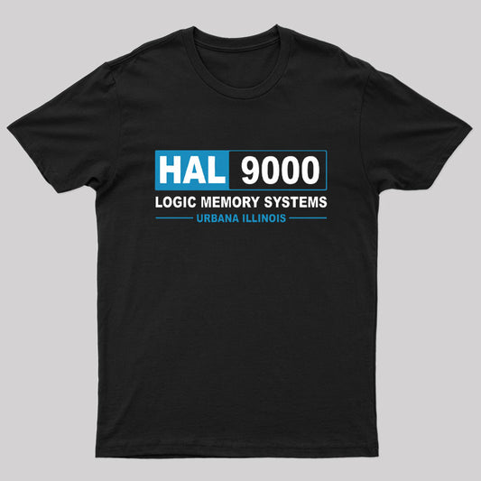 Hal 9000 Logic Memory Systems T-Shirt