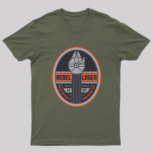 Rebel Lager Nerd T-Shirt