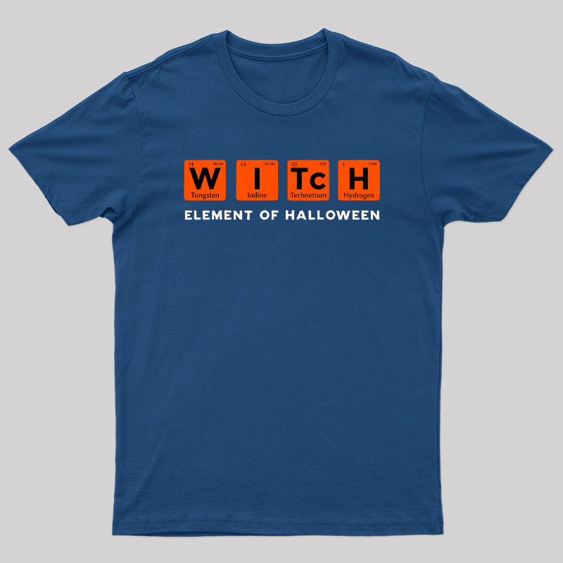 Periodic Table Witch Element of Halloween T-Shirt