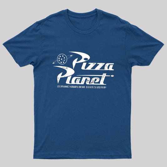 Pizza Planet Serving Your Star Cluster Geek T-Shirt
