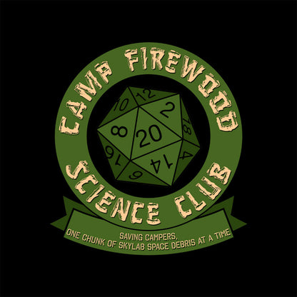 Camp Firewood Science Club T-Shirt