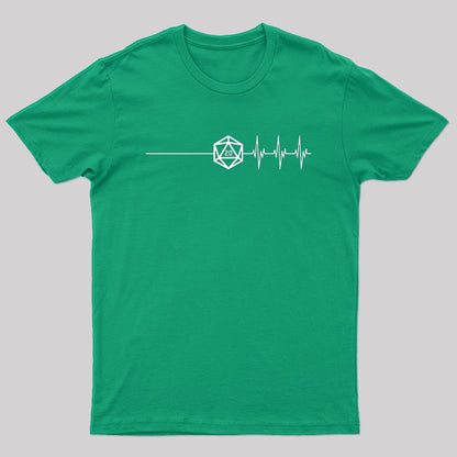 Death Save Critical Success Nat20 D20 T-Shirt