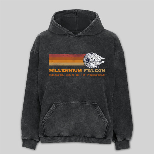 Millennium Falcon Washed Hoodie