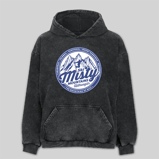 Misty Mountains Washed Hoodie