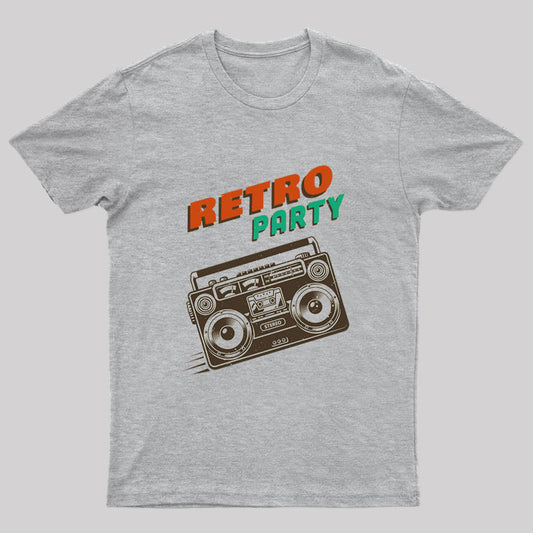 Retro Party Nerd T-Shirt
