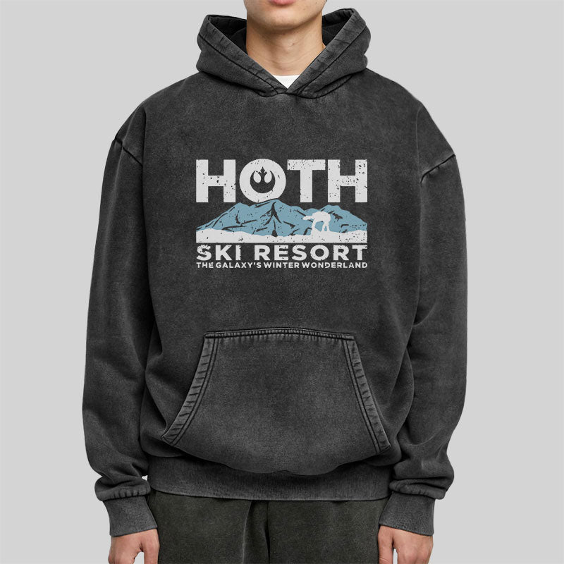 Hoth Ski Washed Hoodie