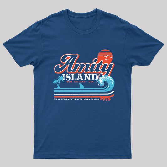 Amity Island Retro Geek T-Shirt