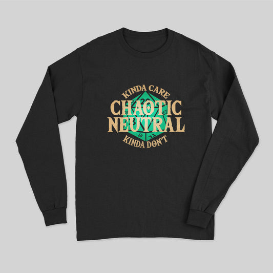 Chaotic Neutral Long Sleeve T-Shirt
