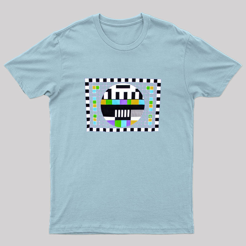 Checkered Test Pattern T-Shirt