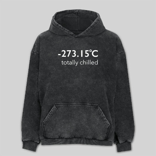 Totally Chilled Washed Hoodie