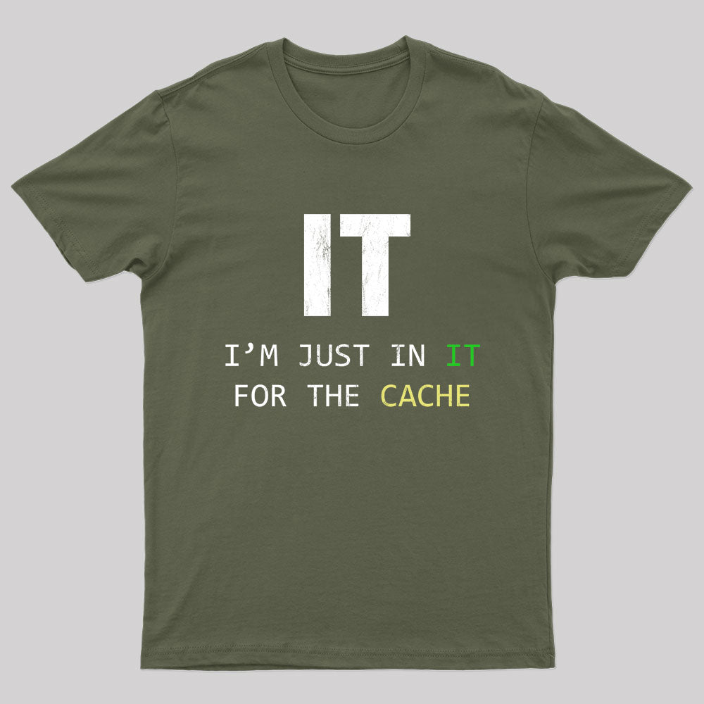 S For Tech Support It Helpdesk Computer Geek T-Shirt