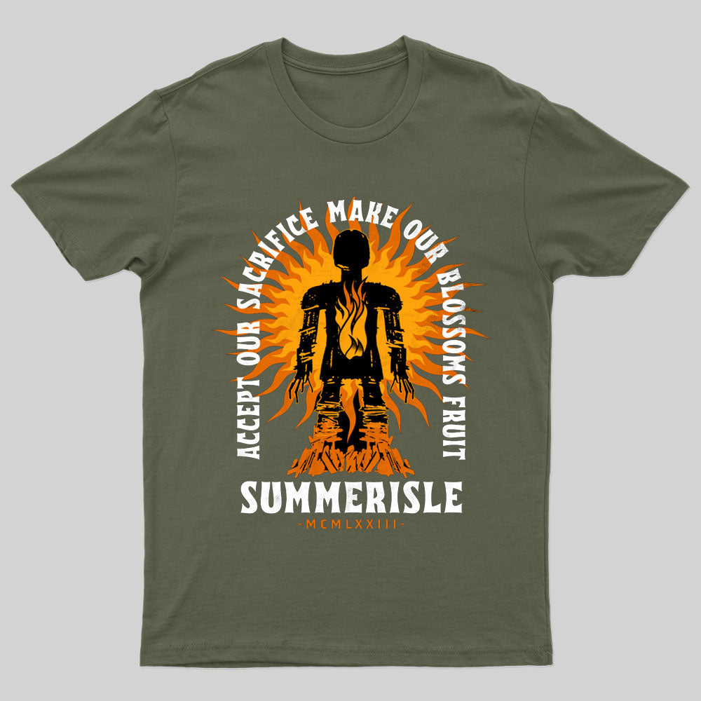 Accept Our Sacrifice Nerd T-Shirt