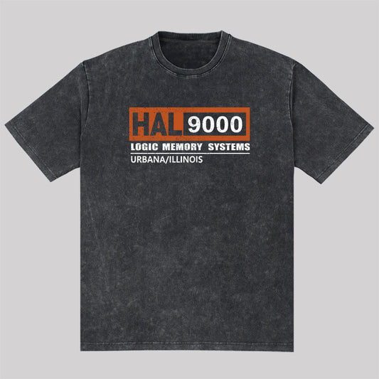 HAL 9000, distressed Washed T-Shirt