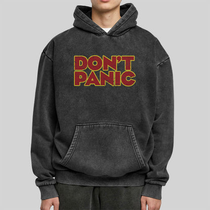Don't Panic Washed Hoodie