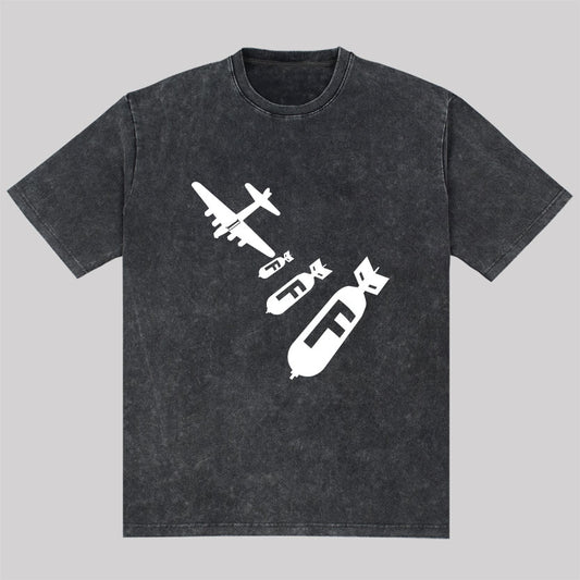 Funny - Dropping F Bombs Washed T-shirt