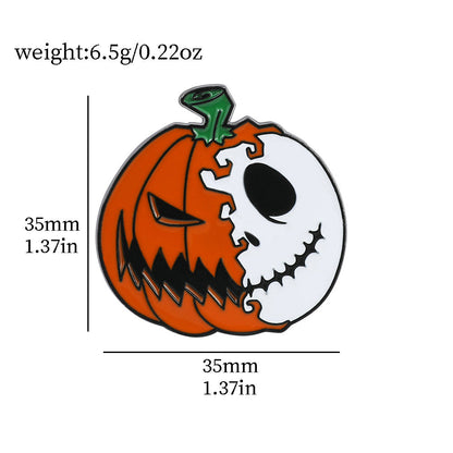 Cartoon Creative Halloween Pumpkin Pins