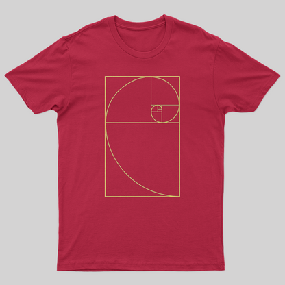 Golden Spiral T-Shirt-Geeksoutfit-geek,GMC,science,t-shirt