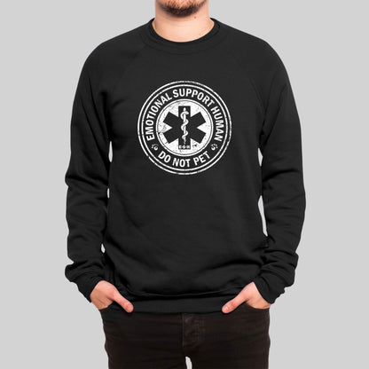 Emotional Support Human Sweatshirt - Geeksoutfit