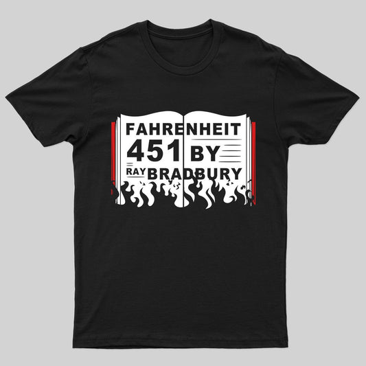 Fahrenheit 451 1958 Ray Bradbury T-shirt - Geeksoutfit