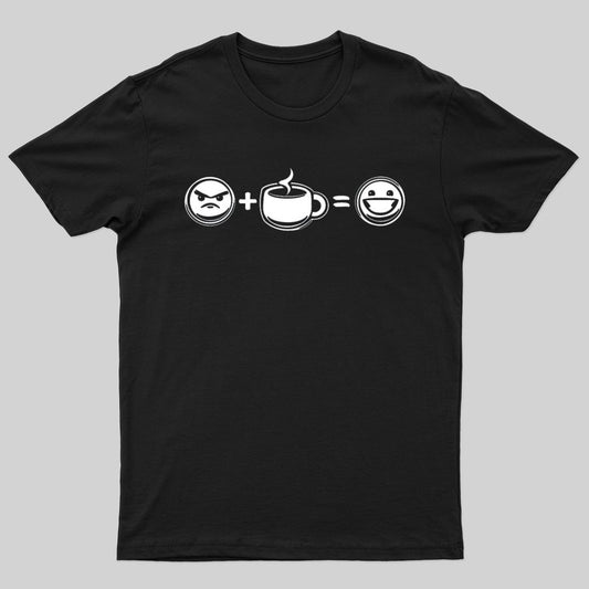 Grumpy Plus Coffee T-shirt - Geeksoutfit