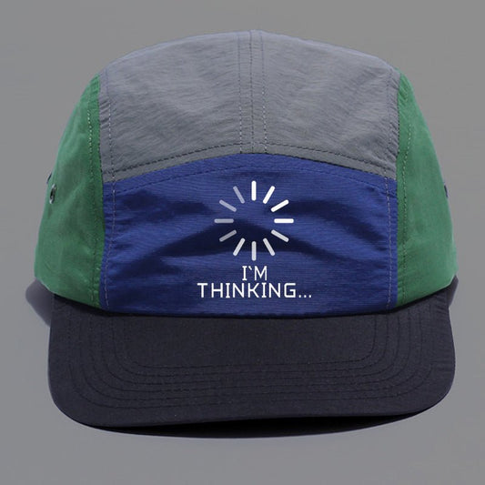 I'm Thinking Loading Wheel Quick-drying Panel Cap - Geeksoutfit
