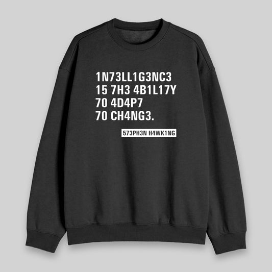 Intelligence Sweatshirt - Geeksoutfit