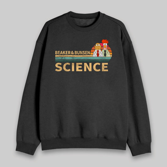 Muppets Science Bunsen And Beaker Sweatshirt - Geeksoutfit