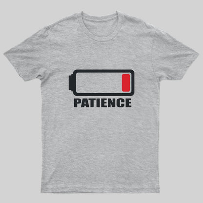 Out of Patience T-Shirt - Geeksoutfit