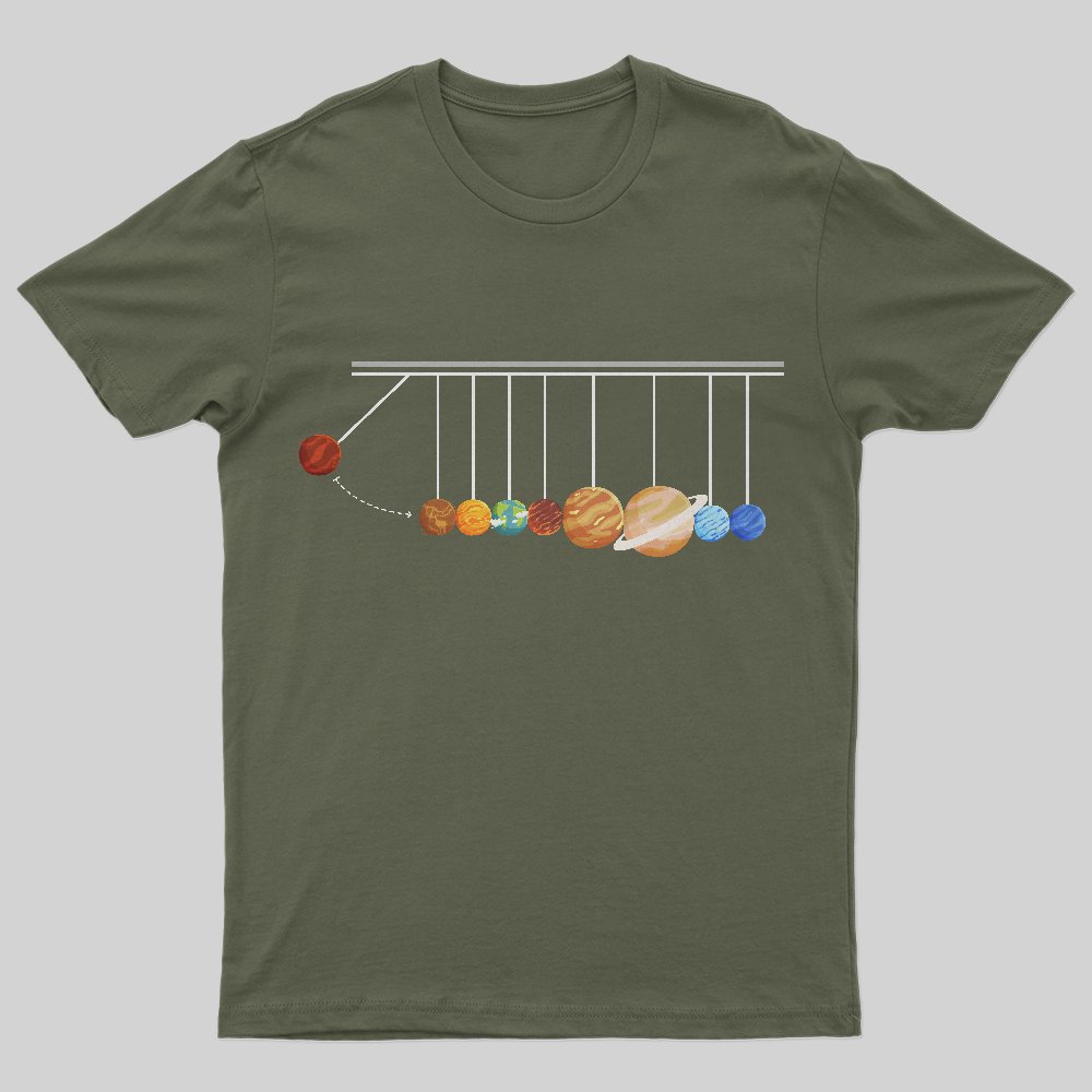 Planetary Physics Experiment T-Shirt - Geeksoutfit