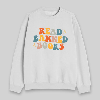 READ BANNED BOOKS Sweatshirt - Geeksoutfit