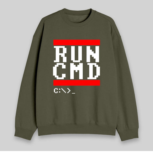 RUN CMD Sweatshirt - Geeksoutfit