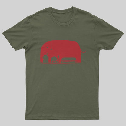 The Elephant in The Room T-Shirt - Geeksoutfit