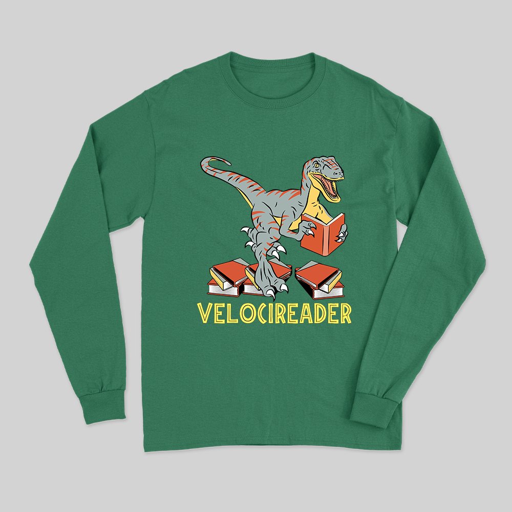 Velocireader Long Sleeve T-Shirt - Geeksoutfit